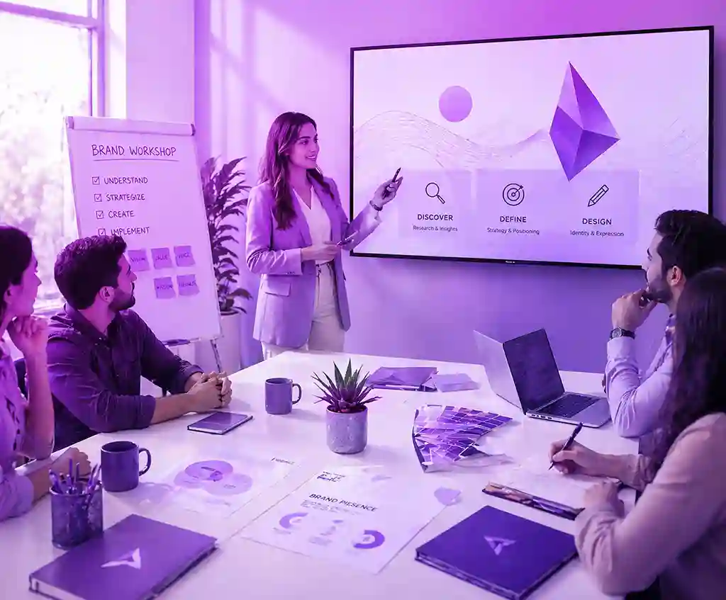 Brand workshop held by experts